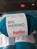 Big merino Katia col 32 lot 66141, Hobby en Vrije tijd, Breien en Haken, Ophalen of Verzenden, Zo goed als nieuw
