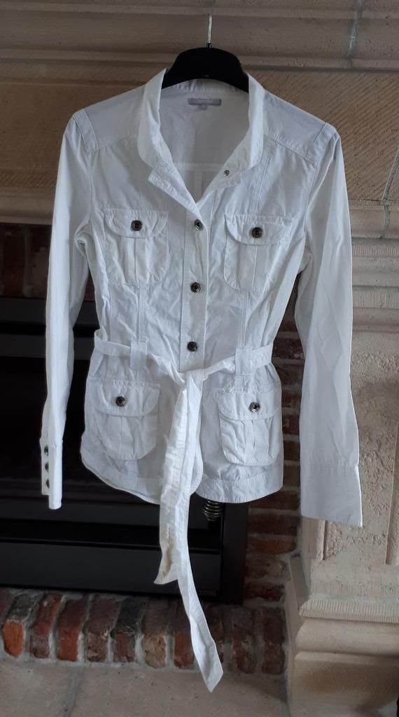 3Suisses - Jasje met knopen - wit - maat 38, Kleding | Dames, Jasjes, Kostuums en Pakken, Zo goed als nieuw, Jasje, Maat 38/40 (M)
