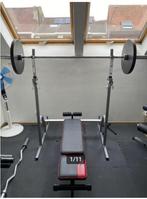 Verstelbaar squat rek (hoogte 102–155 cm), Sport en Fitness, Ophalen, Zo goed als nieuw, Benen