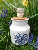 lampenvoet - kurk - bloemen - keuken - woondecoratie -, Huis en Inrichting, Overige materialen, Gebruikt, Vintage, Ophalen of Verzenden