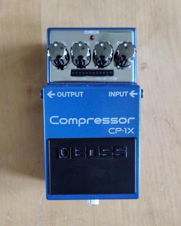 Compresseur Boss CP-1X, égaliseur Boss GE-7, basse EXH Delux, Enlèvement ou Envoi, Comme neuf, Equalizer ou Égaliseur