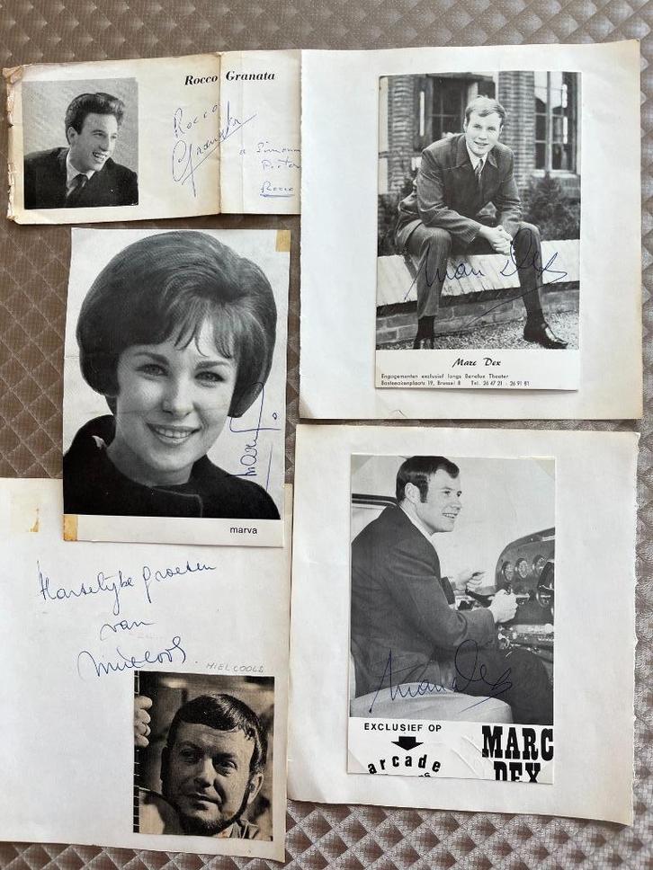 Muzikale en sportieve legenden met handtekening, Hobby & Loisirs créatifs, Jeux de cartes à collectionner | Autre, Comme neuf