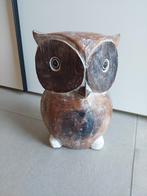 Prachtige houten beschilderde uil, Ophalen of Verzenden, Nieuw