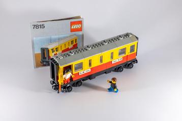 LEGO 7815 Passagierswagon – Vintage en 100% compleet!  beschikbaar voor biedingen