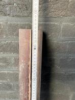 Raamprofielen meranti, Doe-het-zelf en Bouw, Hout en Planken, Ophalen, Gebruikt, 50 mm of meer, Balk