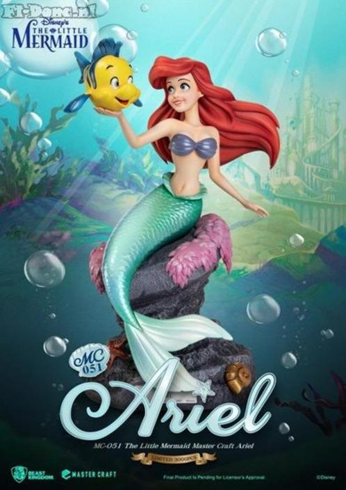 Offre spéciale Disney Ariel Mastercraft - Beast Kingdom 1/4, Collections, Disney, Comme neuf, Statue ou Figurine, Pocahontas ou Petite Sirène