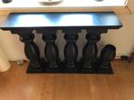 Zwart houten console tafel, Antiek en Kunst, Ophalen