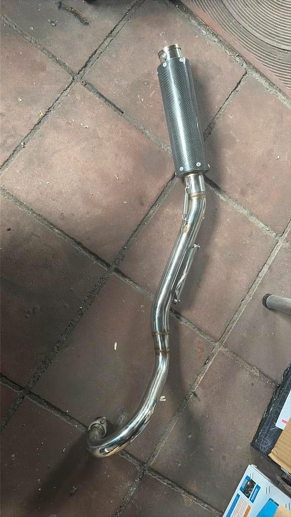 Monkey en dax onderdelen, Fietsen en Brommers, Brommeronderdelen | Algemeen, Zo goed als nieuw, Uitlaat, Ophalen