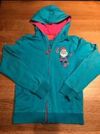 Love Therapy turquoise sweater met kap en rits 12 jaar, Gebruikt, Meisje, Trui of Vest, Ophalen of Verzenden