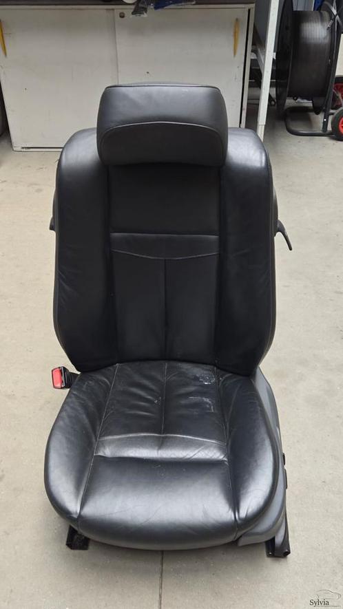 Voorstoel links electrisch en stoelverwarming Leder schwarz, Auto-onderdelen, Interieur en Bekleding, Gebruikt, Ophalen of Verzenden