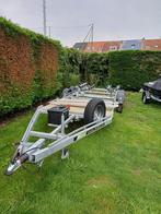 Trailer jetski’s en quad, Watersport en Boten, Boottrailers, Ophalen, Zo goed als nieuw, Jetskitrailer, Verstelbare verlichting