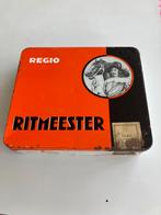 Vintage metalen sigaren doosje, Verzamelen, Blikken, Ophalen, Gebruikt