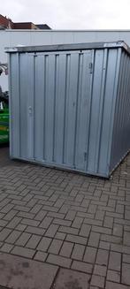 galvanisé berghok met deur en vloer 3x2m, Tuin en Terras, Ophalen, Zo goed als nieuw, Metaal, Containerberging