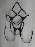 Body Harnas Lederen Cup, Kleding | Dames, Ophalen of Verzenden, Zwart, Body of Korset