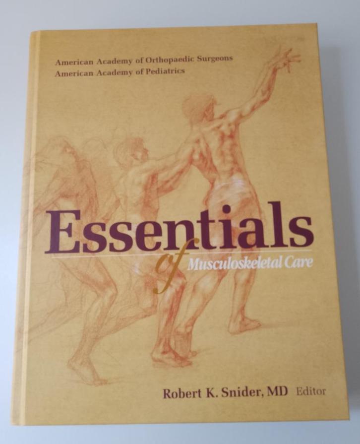 ESSENTIALS OF MUSCULOSKELETAL CARE, Boeken, Studieboeken en Cursussen, Zo goed als nieuw, Overige niveaus, Ophalen of Verzenden