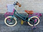 Kinderfiets meisjesfiets 2Cycle 14inch inclusief mandje 🚴‍♂, Ophalen, Gebruikt, Trapvoertuig