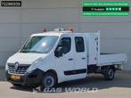Renault Master 110PK Open Laadbak Kraanwagen HMF 52 Airco Cr, Auto's, Gebruikt, Euro 6, 4 cilinders, Renault