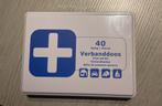 EHBO Doos bevat 40 items ongeopende verpakking, Ophalen of Verzenden, Nieuw, Overige typen