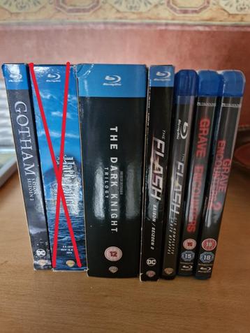 6 BLU-RAY DVD'S TE KOOP  -5  BOXSET'S beschikbaar voor biedingen