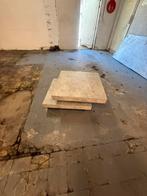 Vierkant draaiend salontafel te koop in het grijs., Ophalen, 50 tot 100 cm, Vierkant, 50 tot 100 cm