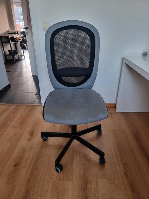 Chaise de bureau IKEA FLINTAN, Huis en Inrichting, Bureaustoelen, Gebruikt, Bureaustoel, Blauw, Ergonomisch, Ophalen
