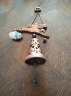 Speciale bel met ooievaar voor bij de geboorte in aardewerk, Kinderen en Baby's, Kraamcadeaus en Geboorteborden, Ophalen of Verzenden