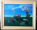 Surrealistisch - met zeehond HANNES - Henk Stadman (Assen), Ophalen