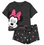 Minnie Mouse Shortama Grijs - Maat 116 - Disney, Kinderen en Baby's, Kinderkleding | Maat 116, Nieuw, Meisje, Ophalen of Verzenden