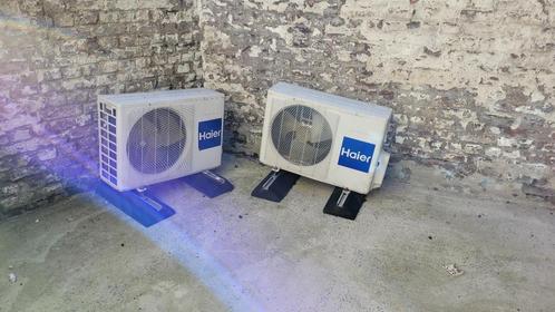 2 complete HAIER AIRCONDITIONINGUNITS met afstandsbediening, Elektronische apparatuur, Airco's, Gebruikt, Wandairco, Afstandsbediening
