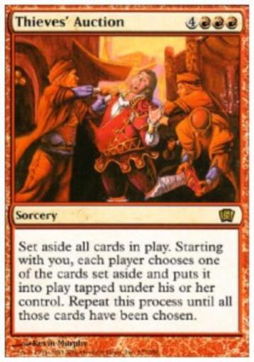 Thieves' Auction - 8TH - MTG - EX beschikbaar voor biedingen
