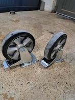 Zwenkwielen 4 stuks, Doe-het-zelf en Bouw, Zwenkwielen, Ophalen