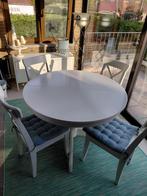 Tafel + stoelen, Ophalen, Zo goed als nieuw