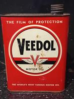 Vintage decoratief olieblik VEEDOL, Verzamelen, Ophalen of Verzenden, Zo goed als nieuw
