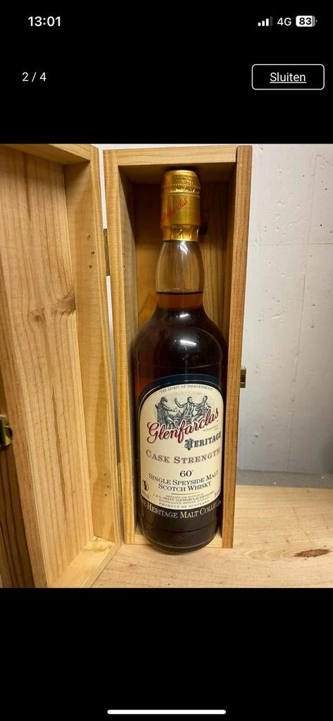 Glenfarclad Heritage 60%, Ophalen, Overige gebieden, Overige typen, Zo goed als nieuw