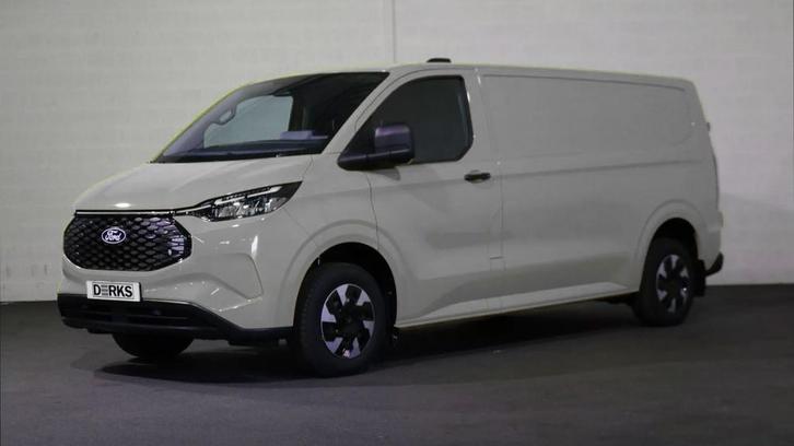 Ford E-Transit Custom 340 L2 H1 Trend 65 kWh, Auto's, Bestelwagens en Lichte vracht, ABS, Centrale vergrendeling, Climate control