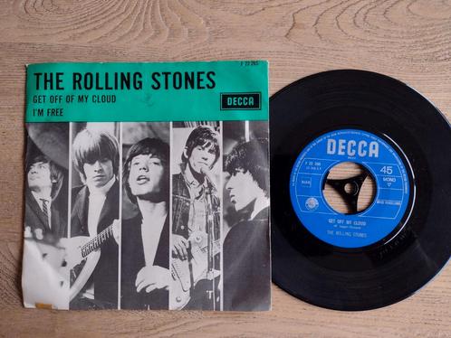 single THE ROLLING STONES: GET OFF OF MY CLOUD (1965), Cd's en Dvd's, Vinyl Singles, Gebruikt, Single, Rock en Metal, 7 inch, Ophalen of Verzenden