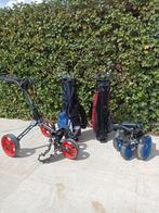 Golftas karretje rood en blauw, Ophalen, Zo goed als nieuw, Overige typen