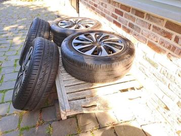 Ford Fiesta     4-stalen velgen + banden + wieldeksels, 15 pouces, Pneus et Jantes, 4 Saisons, Véhicule de tourisme
