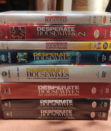 DVD Desperate Housewives (seizoen 1-8) GOED DOEL VERKOOP beschikbaar voor biedingen
