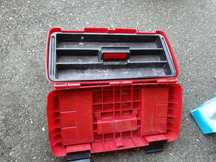 Gereedschapskoffer, Doe-het-zelf en Bouw, Overige Doe-Het-Zelf en Bouw, Gebruikt, Ophalen