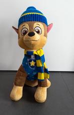 Knuffel Paw Patrol Chase (+/-50cm), Ophalen of Verzenden, Zo goed als nieuw, Hond
