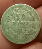50 Bani 1900 Roemenië, Postzegels en Munten, Ophalen of Verzenden, Zilver