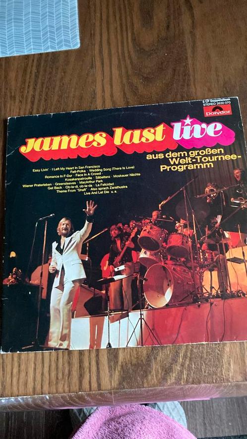 Dubbele LP James Last live, Cd's en Dvd's, Vinyl | Verzamelalbums, Zo goed als nieuw, Ophalen
