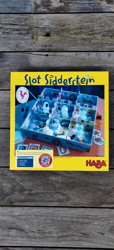 Slot Sidderstein - Weer een spel van nonkel Marcel., Hobby en Vrije tijd, Gezelschapsspellen | Bordspellen, Zo goed als nieuw