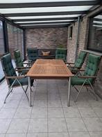 Tuinset teak, Tuin en Terras, Ophalen, Zo goed als nieuw