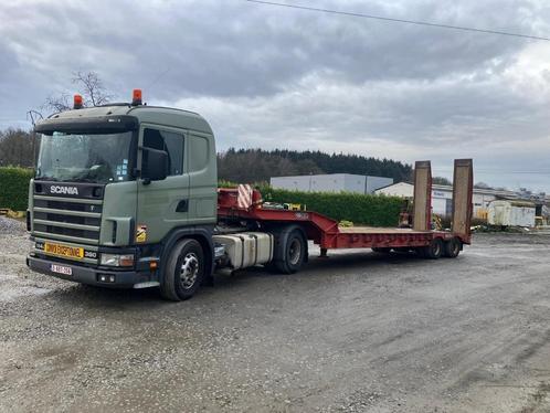 Camion tracteur Scania 114 L semi remorque Geysen & Verpoort, Auto's, Vrachtwagens, Particulier, Scania, Diesel, Euro 3, 2 deurs
