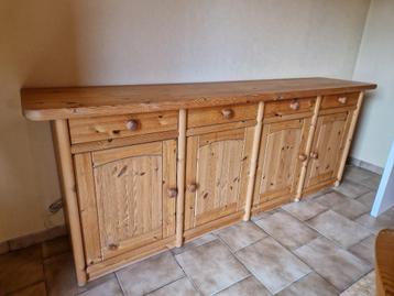 EETKAMER, Enlèvement, Utilisé, Massief grenen