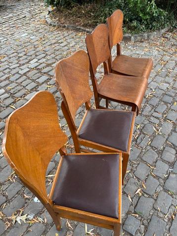6 chaises anciennes vintage, Enlèvement