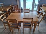 5 Table avec chaises de Herve, 50 tot 100 cm, 100 tot 150 cm, Rechthoekig, Ophalen of Verzenden