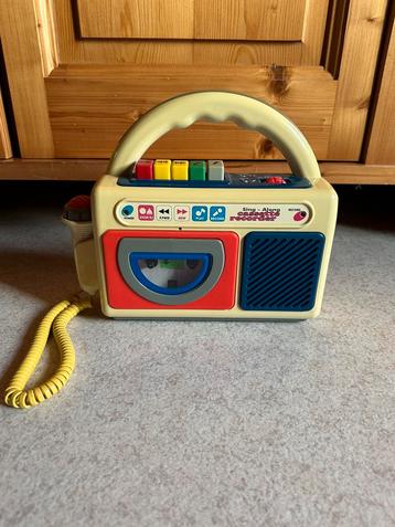 Magnétophone à cassette - Playskool vintage